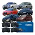 Pastilha Freio Traseira Cobreq A3 C3 307 Scenic Golf Jetta