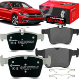 Pastilha Freio Traseiro Brembo Cerâmica Jetta Gli 2 0 2019 