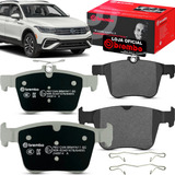 Pastilha Freio Traseiro Brembo Cerâmica Tiguan R line 18 