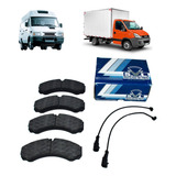 Pastilha Freio Traseiro Para Iveco 35s14 40s16 45s14 45s16