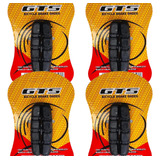 Pastilha Kit 4 Pares Sapata Gts V brake Orbital 70mm Bike
