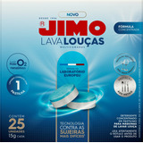 Pastilha Lava Louça Jimo Caixa C 25 Unidades Sem Fosfato