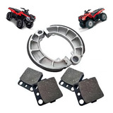 Pastilha Lona Patim Freio Quadriciclo Honda Trx 420 08 Diant