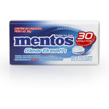 Pastilha Mentos Clear Breath Peppermint Lata 50un Sem Açúcar 35g