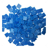 Pastilha Mosaico Artesanato Vidro 2x2cm 2 Cores Pct 800 Pçs