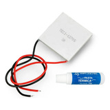 Pastilha Peltier Placa Tec1 12705 Pasta Termica 10g
