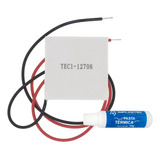Pastilha Peltier Placa Tec1 12706 Pasta Termica 10g