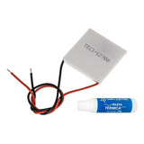 Pastilha Peltier Placa Tec1 12708 Pasta Termica 10g