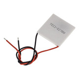 Pastilha Peltier Placa Termoelétrica Tec1 12708