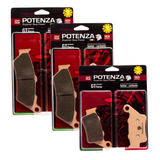 Pastilha Potenza Dian tras Bmw F800gs F800 Gs 209 213