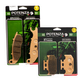 Pastilha Potenza Diant tras Yamaha Xtz250 Tenere Abs 380 152