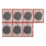 Pastilha Regulagem Válvula Fiat Diâmetro 33mm 7 Peças