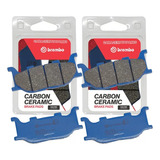 Pastilhas De Freio Brembo Yamaha Xj6 N Sem Abs Ceramic 2018