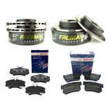 Pastilhas De Freio + Discos New Civic 1.8 2009 2010 2011