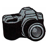 Patch Bordado - Camera Fotografica Canon Nikon Dv80741-