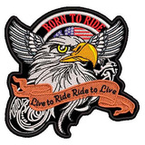 Patch Bordado Aguia Americana
