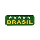 Patch Bordado Aplique Para Roupas Copa Brasil VERDE 