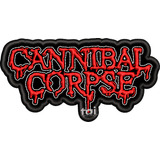Patch Bordado Banda Cannibal Corpse Logo Rock Metal Gótic