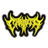 Patch Bordado Banda Crypta rock Metal Gótic 