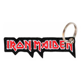 Patch Bordado Banda Rock Iron Maiden Chaveiro