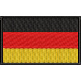 Patch Bordado Bandeira Alemanha Motoqueiro P Jaqueta Ban52