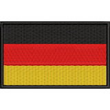 Patch Bordado Bandeira Alemanha Motoqueiro P Jaqueta Ban52