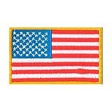 Patch Bordado Bandeira Americana Estados Unidos