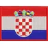Patch Bordado Bandeira Croácia Ban448 Motociclista Militar