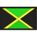 Patch Bordado Bandeira Da Jamaica