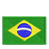 Patch Bordado Bandeira Do Brasil 7