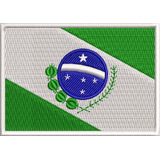 Patch Bordado Bandeira Do Paraná Motoqueiro P Jaqueta Ban47