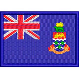 Patch Bordado Bandeira Ilhas Cayman 5x7 Cm Cód.bdp105