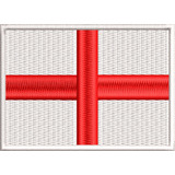 Patch Bordado Bandeira Inglaterra Moto Clube