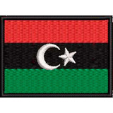 Patch Bordado Bandeira Libia