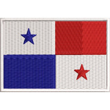 Patch Bordado Bandeira Panama