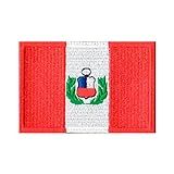 Patch Bordado Bandeira Peru BD50073 208 Termocolante Para Aplicar