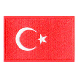 Patch Bordado Bandeira Turquia Oficial Bd50039 287