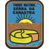 Patch Bordado Brasão Pontos Turisticos Serra Da Canastra Mg