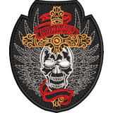 Patch Bordado Caveira E