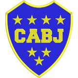Patch Bordado Com Termocolante Escudo Boca Juniors Arg