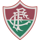 Patch Bordado Com Termocolante Escudo Fluminense Emblema