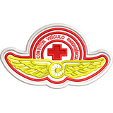 Patch Bordado Condutor Veículo Emergência Tarja Termocolante