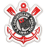 Patch Bordado Corinthians 9 5cm X 7 5cm Tamanho Real
