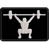 Patch Bordado Crossfit Lpo