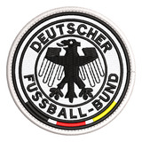 Patch Bordado Escudo Seleção Futebol Alemanha 7cm