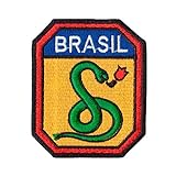 Patch Bordado   Feb Força Expedicionaria Brasil EX10034 203 Fecho De Contato