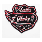 Patch Bordado Harley Davidson Ladies Of Harley Hdm084l100a08