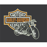 Patch Bordado Harley Davidson Motor Logo