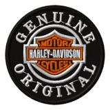 Patch Bordado Harley Davidson