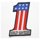 Patch Bordado Harley Davidson Number One